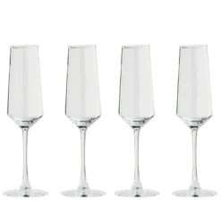 Champagneglas klar 4 stk. 24 cl.