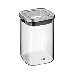 Cilio Cube opbevaringsglas 1 liter