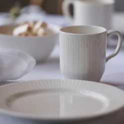 Coast Horizon frokosttallerken hvid Ø 22 cm 4 stk.