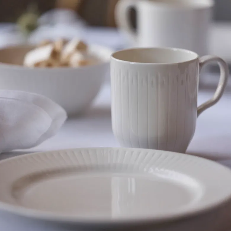Coast Horizon frokosttallerken hvid Ø 22 cm 4 stk.