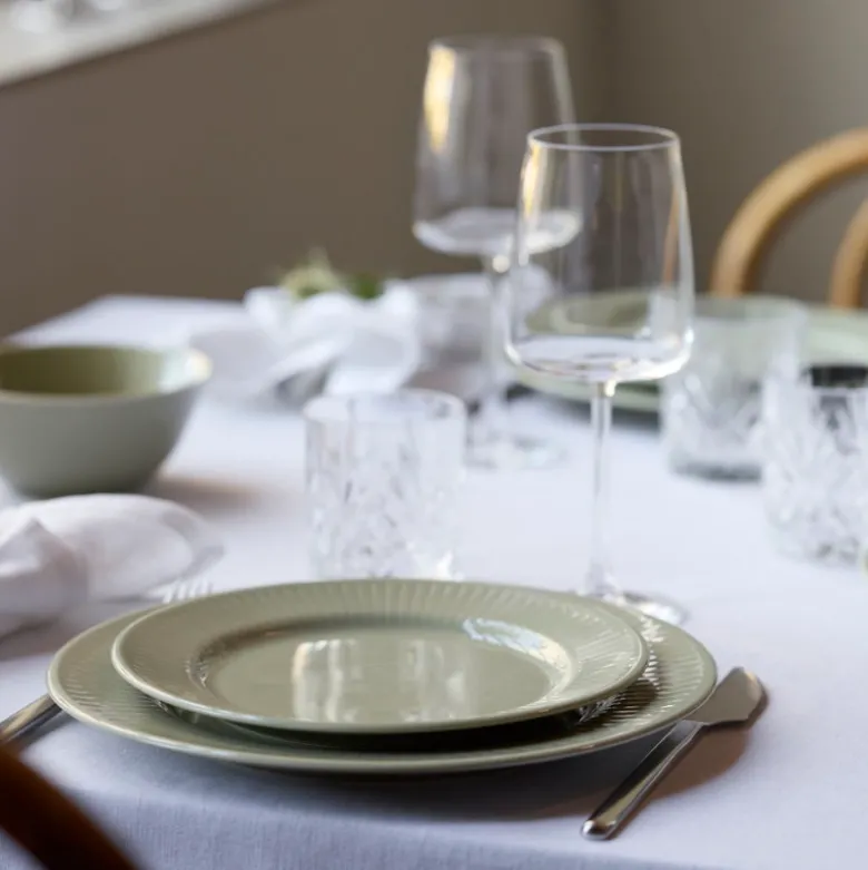 Coast Horizon frokosttallerken grøn Ø 22 cm 4 stk.