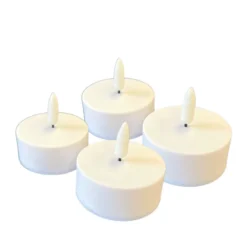Cozzy LED lampelys 4 stk. Ø 5,8 cm hvid