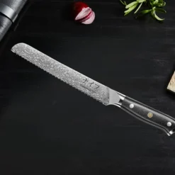 Damascus by Hâws brødkniv 33 cm