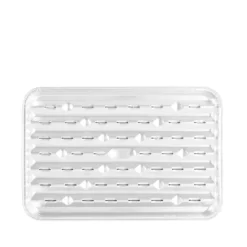Dangrill alubakke med huller 34,2x22,8x2,8 cm 5 stk