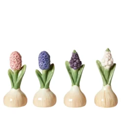 Dekorationsblomst hyacint assorteret farve 1 stk.