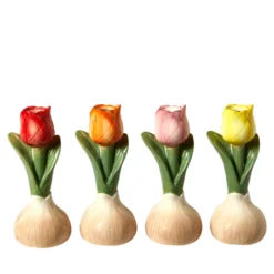 Dekorationsblomst tulipan assorterede farver 1 stk.