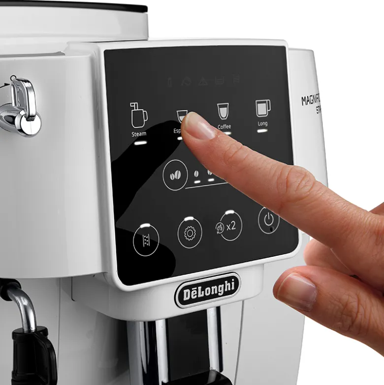 DeLonghi Magnifica Start ECAM220.20W espressomaskine hvid 1450 watt