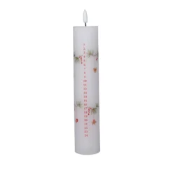 Det Gamle Apotek LED kalenderlys med dato H 24,5 cm