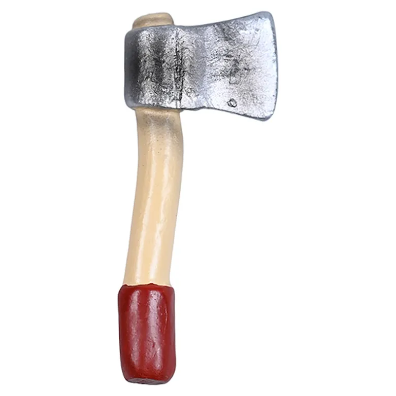 Det Gamle Apotek nisse økse sølv H 4 cm