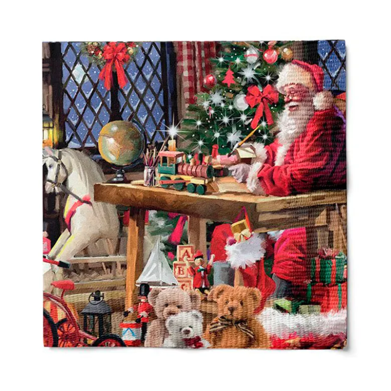 Det Gamle Apotek servietter julemand 20 stk 33x33 cm