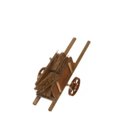 Det Gamle Apotek vogn til nisser 5,5x13,5 cm