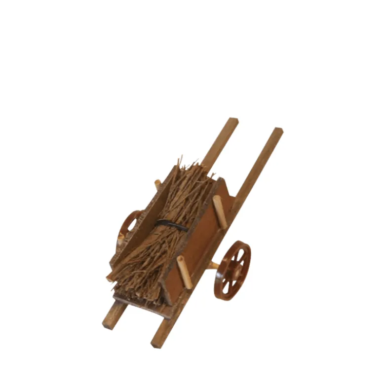 Det Gamle Apotek vogn til nisser 5,5x13,5 cm