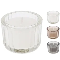 Duftlys i fyrfardstage Ø 5,5 cm assorteret