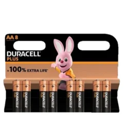 Duracell Plus AA 8 pak