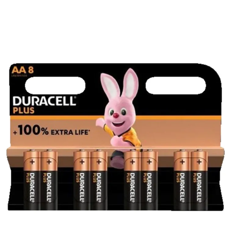 Duracell Plus AA 8 pak