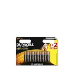 Duracell Plus Batterier AAA 10 Stk.