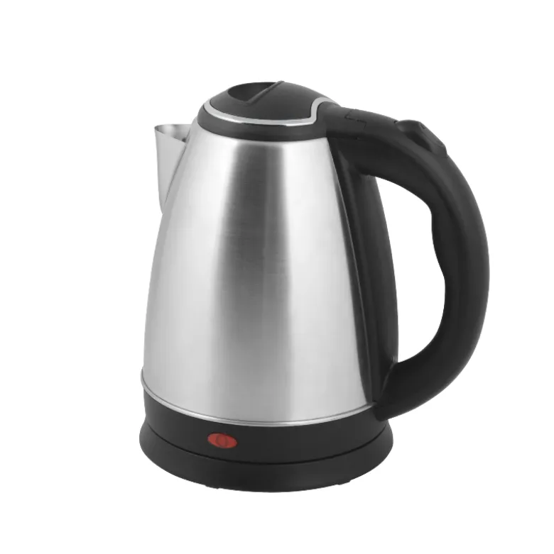 Elkedel børstet stål 1,8 liter 1500 watt