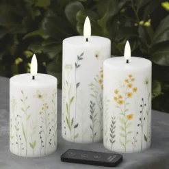 Enjoy LED bloklys grøftekant Ø 7 cm 3 stk.