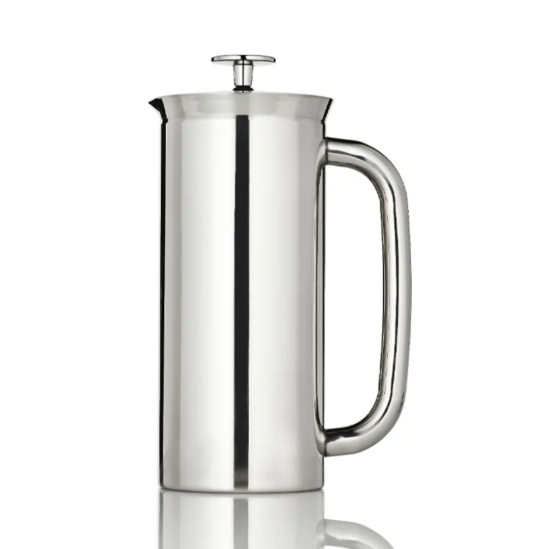 Espro P7 stempelkande børstet stål 1 liter