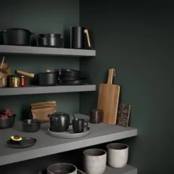 Eva Solo Nordic Kitchen dyb tallerken sort 20 cm