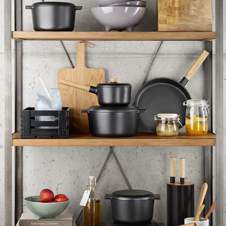 Eva Solo Nordic Kitchen grillstegepande Ø 28 cm sort