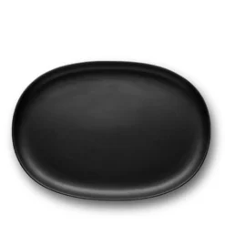 Eva Solo Nordic Kitchen ovalt fad sort 36x25 cm
