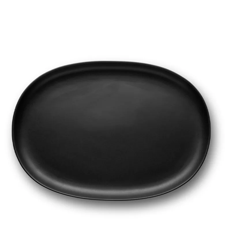 Eva Solo Nordic Kitchen ovalt fad sort 36x25 cm