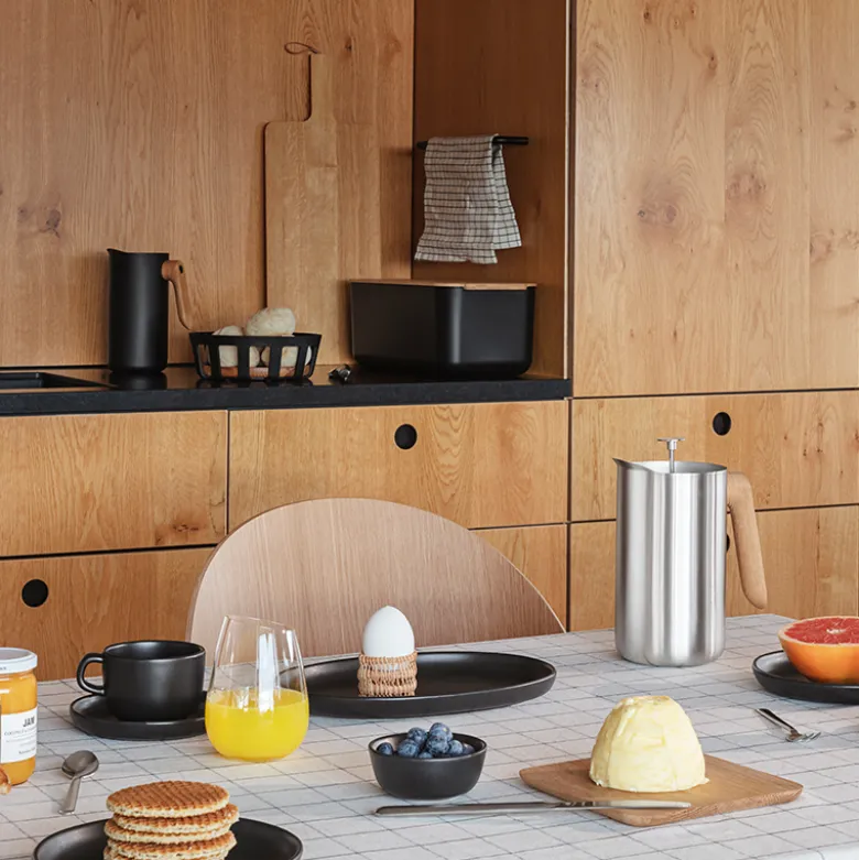 Eva Solo Nordic Kitchen oval tallerken sort 26x18 cm