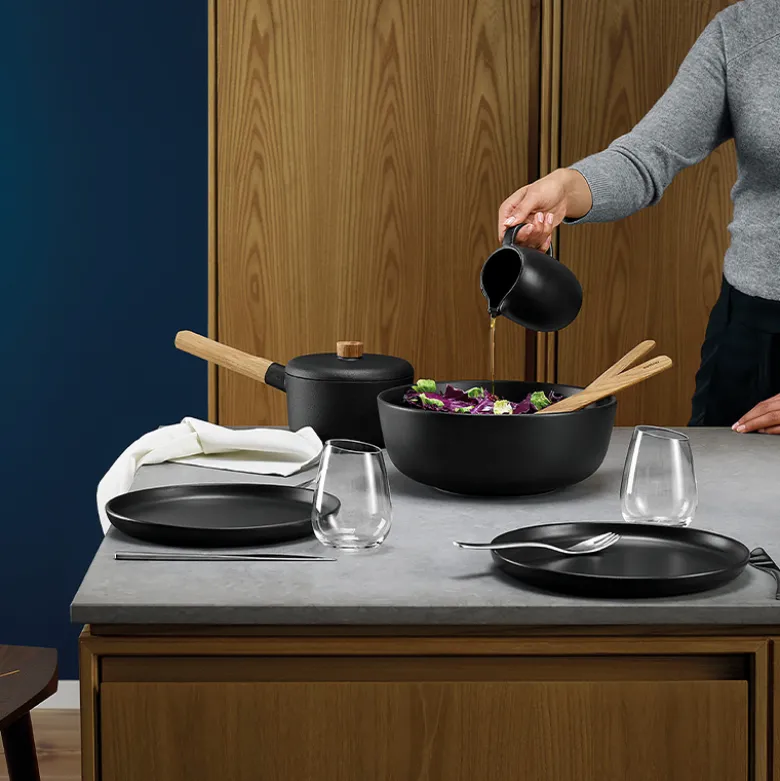 Eva Solo Nordic Kitchen skål sort 3,2 liter