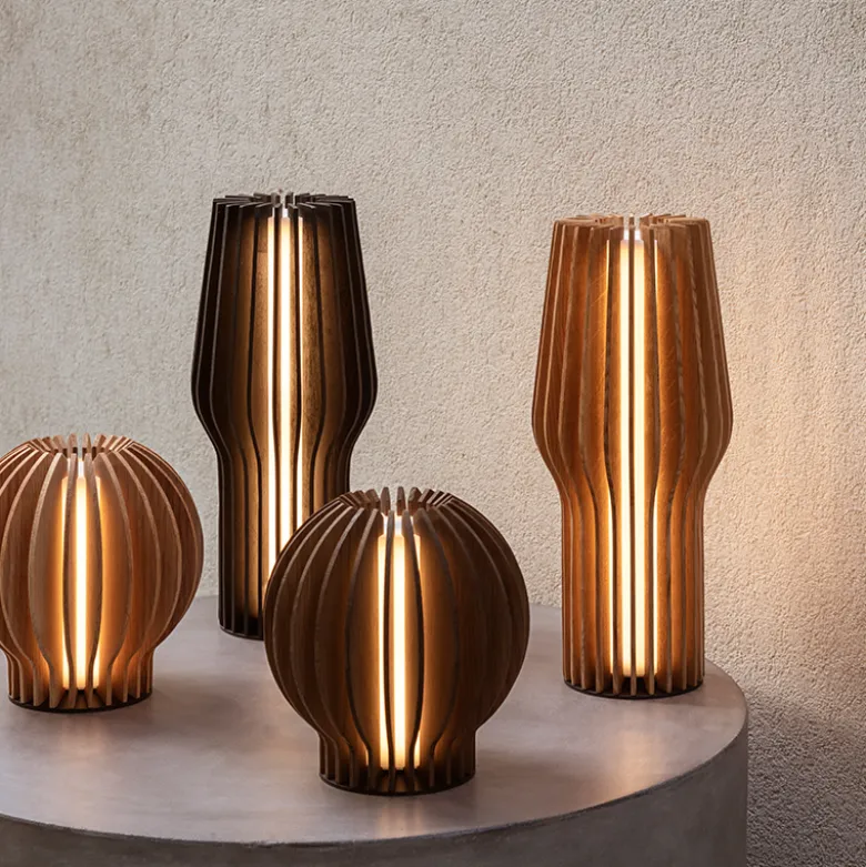 Eva Solo Radiant LED genopladelig lampe smoked oak