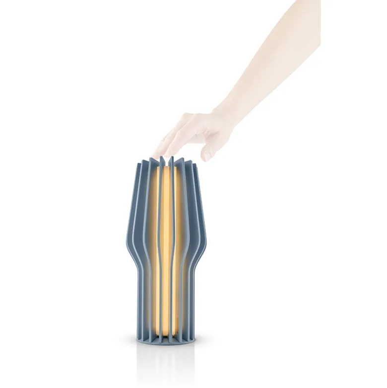 Eva Solo Radiant LED lampe dusty blue 25 cm