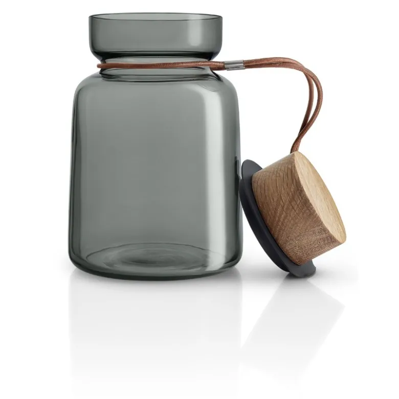 Eva Solo Silhouette opbevaringsglas røgfarvet 1 liter