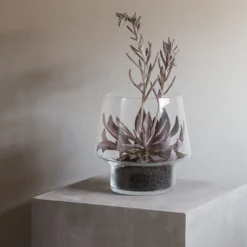 Eva Solo sukkulent glasvase klar glas 21 cm