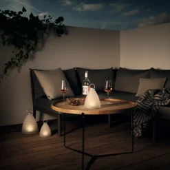 Eva Solo Sunlight Bell solcellelampe klar glas 30 cm