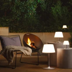Eva Solo Sunlight solcelle bordlampe H 16 cm hvid