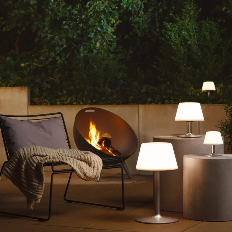 Eva Solo Sunlight solcelle bordlampe H 16 cm hvid