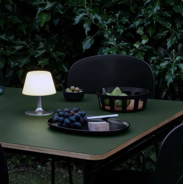 Eva Solo Sunlight solcelle bordlampe H 16 cm hvid