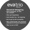 Eva Trio Grey Line grydesæt grå 3 stk 1,8 liter, 2,5 liter, 3,8 liter