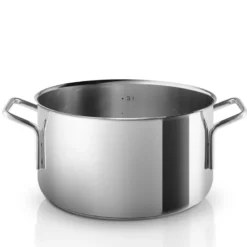 Eva Trio Recycled Stainless Steel grydesæt inklusiv pastaindsats 4 dele