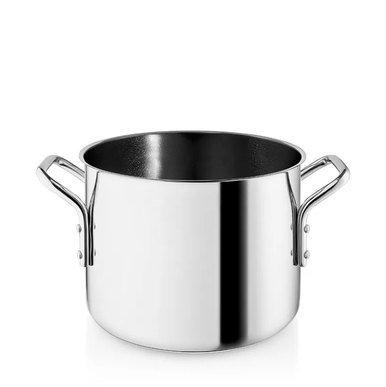Eva Trio Recycled Stainless Steel gryde med keramisk Slip-Let® belægning 2,2 liter