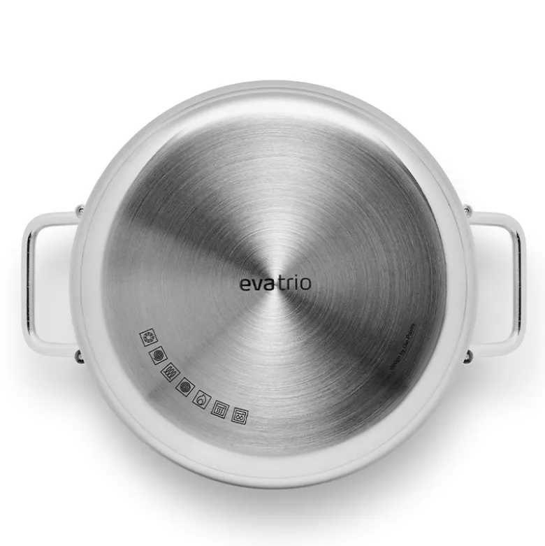 Eva Trio Recycled Stainless Steel gryde 10 liter Ø 24 cm