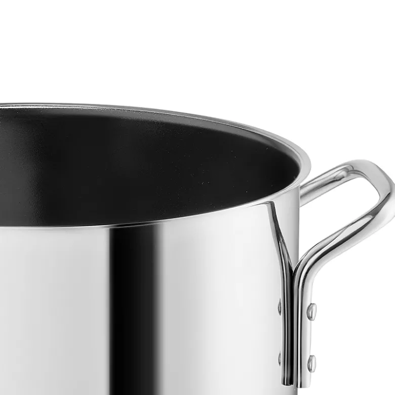 Eva Trio Recycled Stainless Steel gryde med keramisk Slip-Let® belægning 4,8 liter
