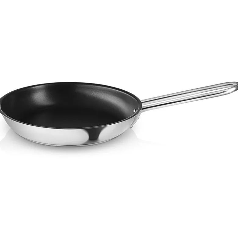 Eva Trio Steel Line stegepande stål Ø 30 cm