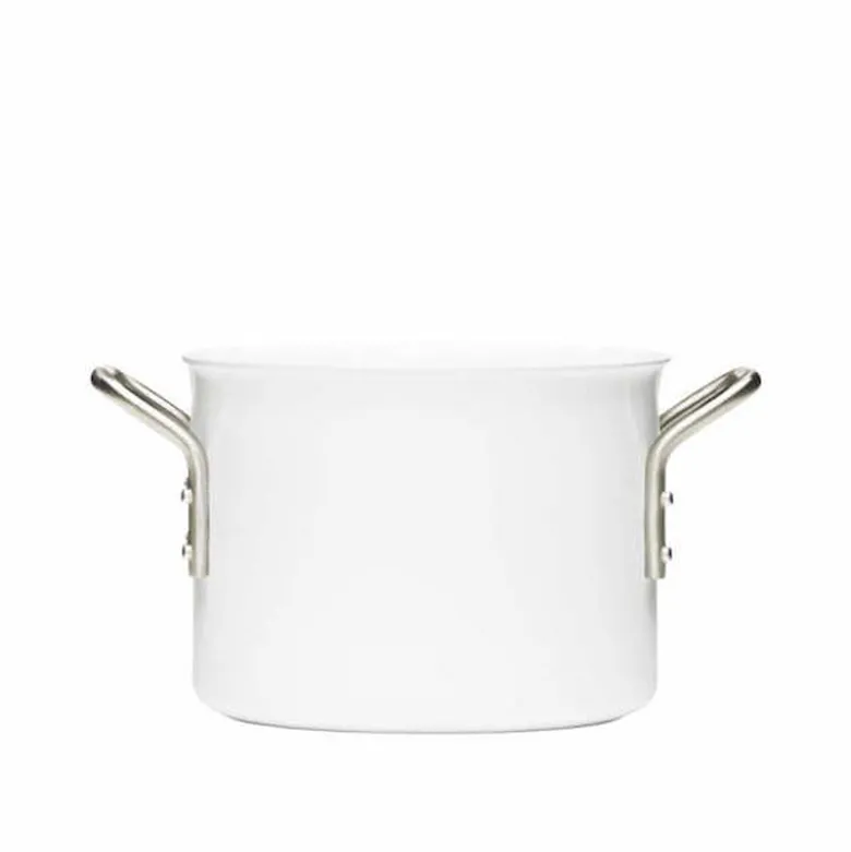 Eva Trio White Line gryde hvid 2,5 liter