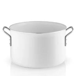 Eva Trio White Line gryde keramisk Slip-Let belægning 7 liter - recycled steel