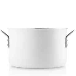 Eva Trio White Line gryde keramisk Slip-Let belægning 7 liter - recycled steel