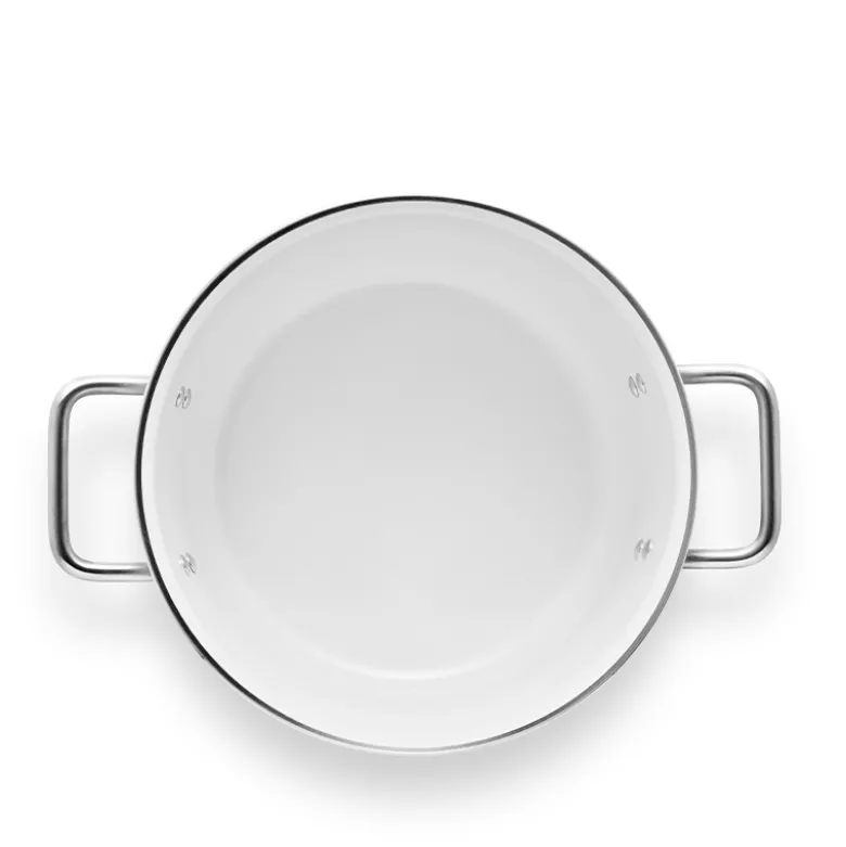 Eva Trio White Line gryde keramisk belægning 3,8 liter