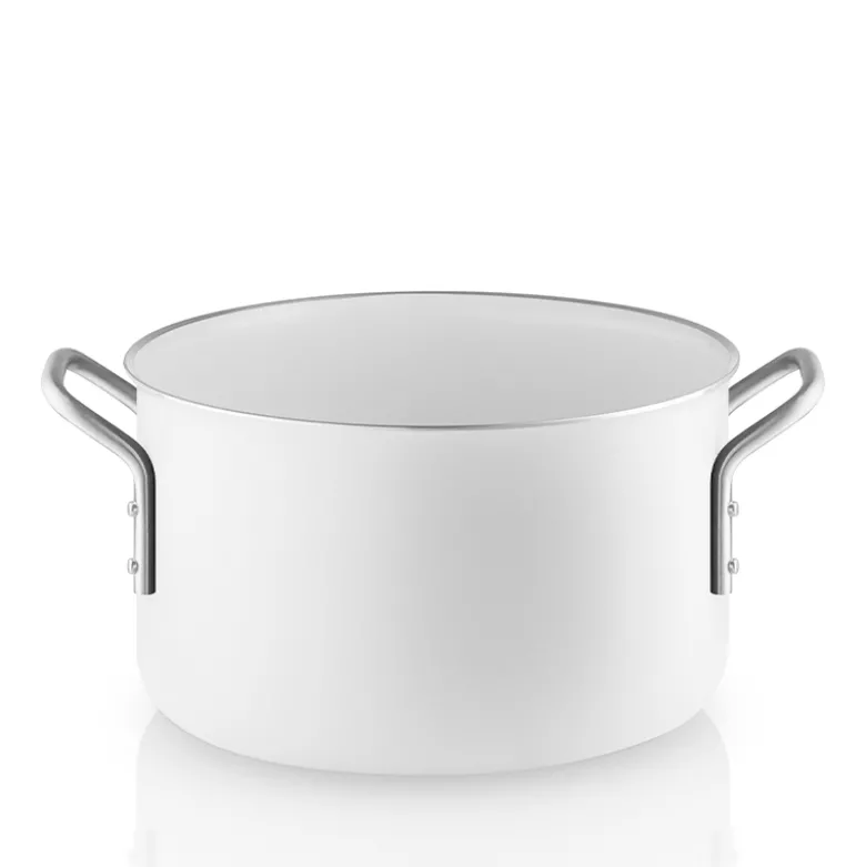 Eva Trio White Line gryde keramisk belægning 3,8 liter