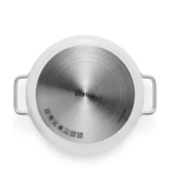 Eva trio White Line grydesæt 1,8 + 2,5 + 3,8 liter keramisk Slip-Let® belægning