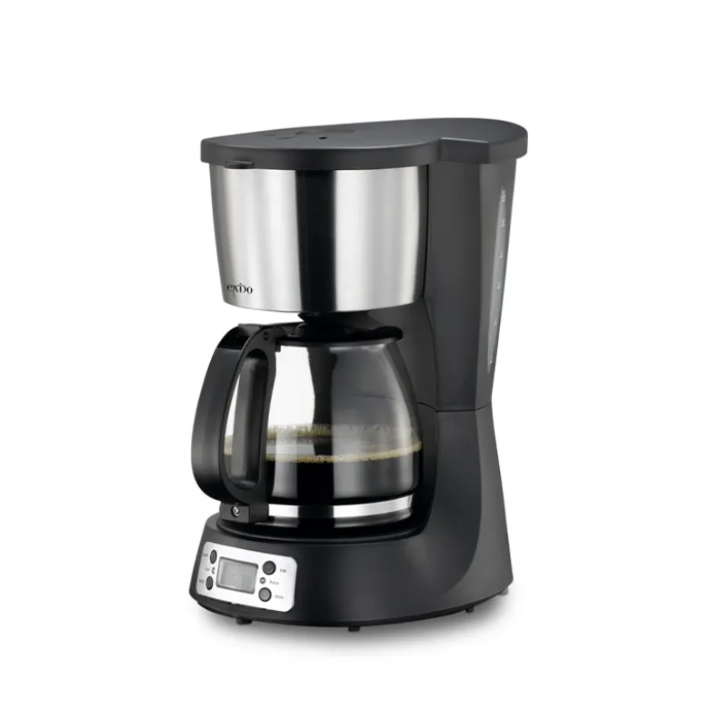 Exido kaffemaskine sort 1,5 liter